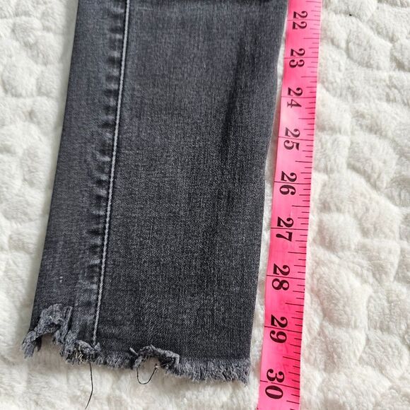 James Jeans twiggy skinny distressed faded black wash 2 - Picture 5 of 9